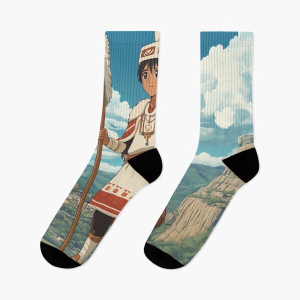 Item preview, Incan hero | Anime style designed and sold by ComicsFactory.