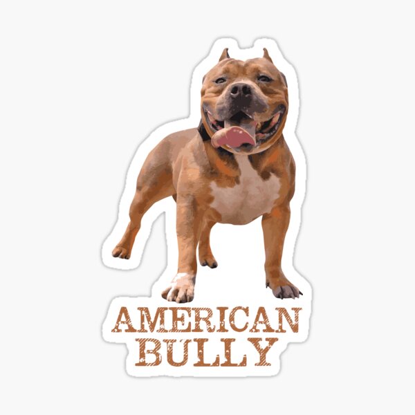 Artikel-Vorschau von  Amerikanischer Bully, designt und verkauft von k9printart.