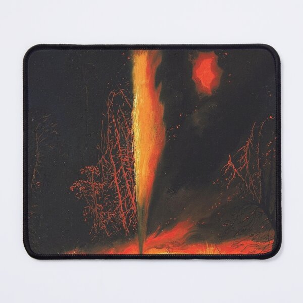 Item preview, Burning Oil Well at Night | John D. Rockefeller designed and sold by HighIQHistory.