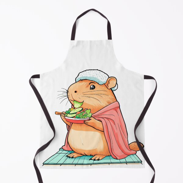 Item preview, Zen Capybara Retreat, cute capybara, morning routine designed and sold by katerynaS99.