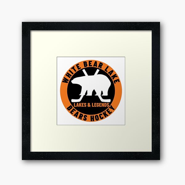 Item preview, Hockey sur glace des Bears de White Bear Lake designed and sold by stickers-by-sav.