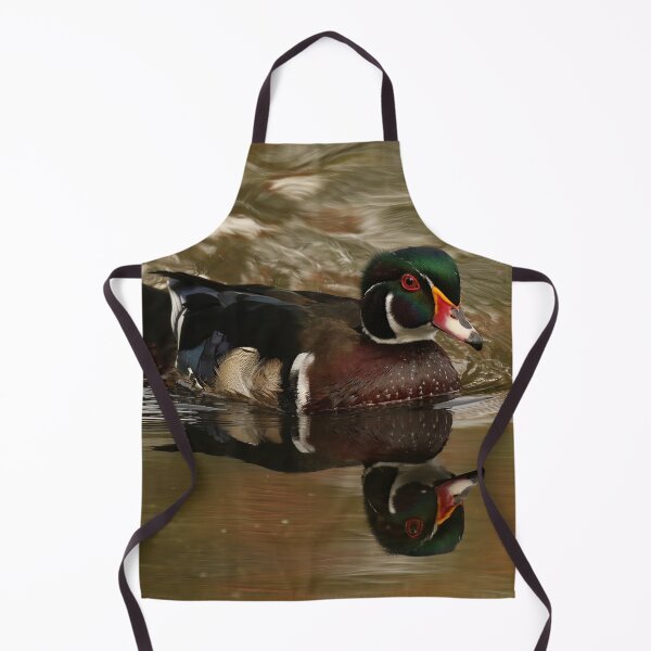 Item preview, Wood Duck at mudlake designed and sold by locustgirl.