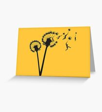 Dandylion People Flight Greeting Card