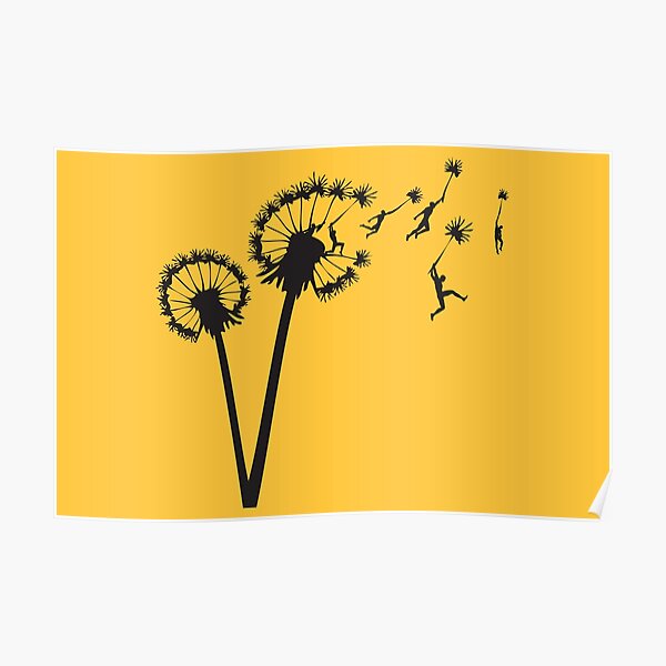 Dandylion People Flight Poster