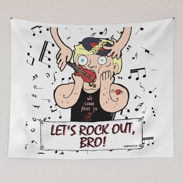 Item preview, Let's Rock Out, Bro! designed and sold by GetBrotivated.