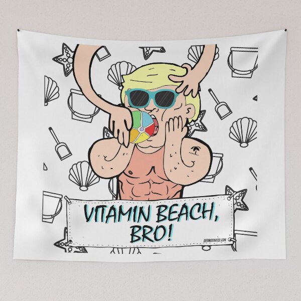Item preview, Vitamin Beach, Bro! designed and sold by GetBrotivated.