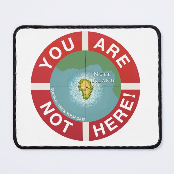 Item preview, Null Island - You Are Not Here designed and sold by Young Design Lab.