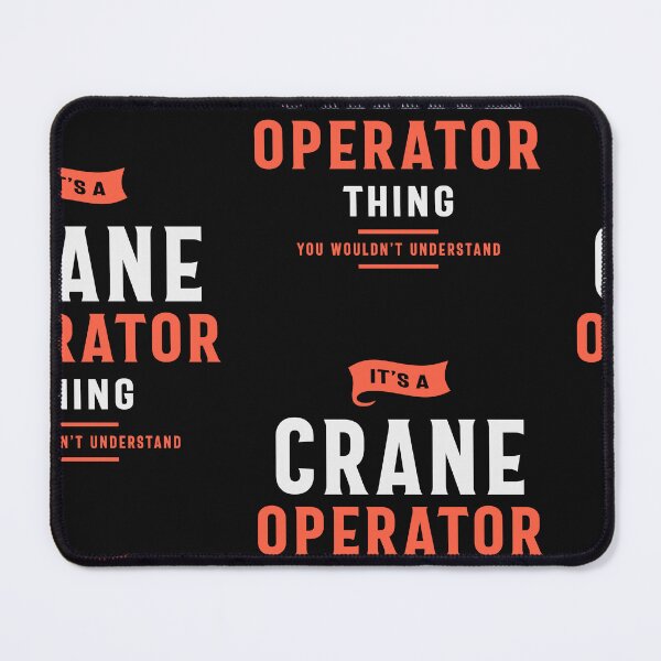 Item preview, Funny Occupation Job Crane Operator designed and sold by cidolopez.