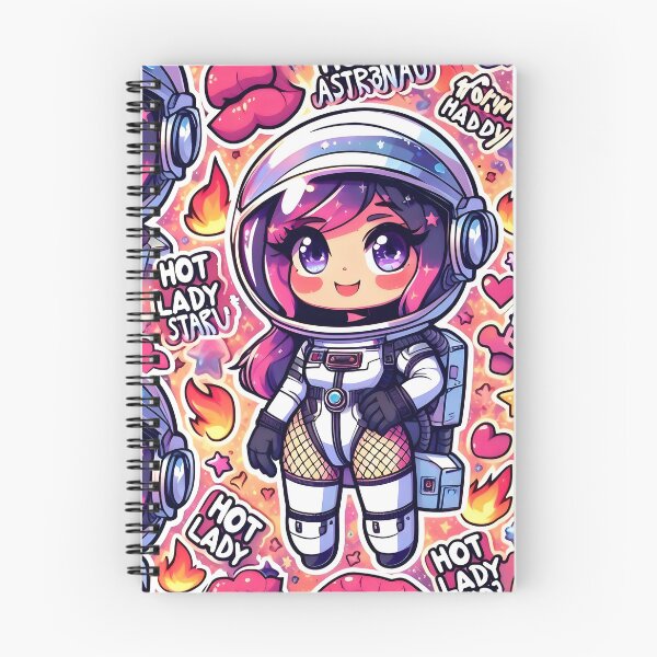 Artikelvorschau, Heißes und süßes Chibi-Astronautenmuster 5.0 entworfen und verkauft von StickyGuys.