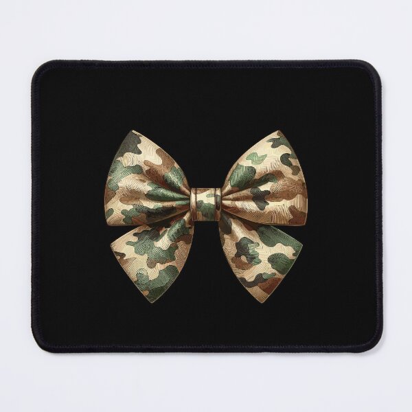 Item preview, Camouflage Old Camo Bow Camo Coquette Bow Hunting Women Girl designed and sold by varioarts.