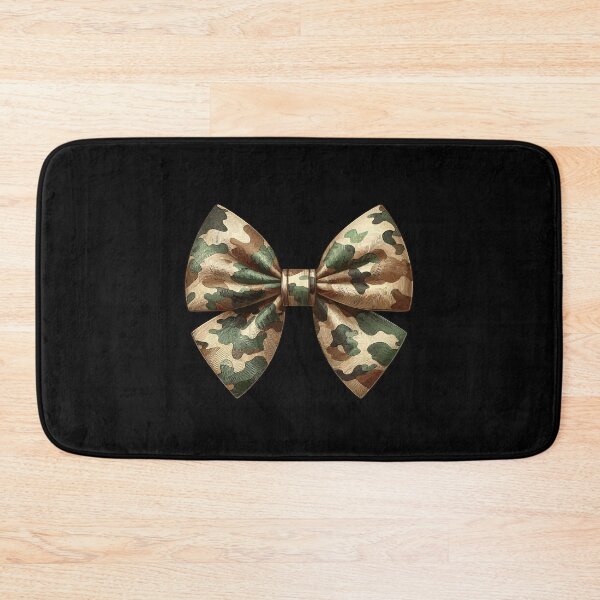 Item preview, Camouflage Old Camo Bow Camo Coquette Bow Hunting Women Girl designed and sold by varioarts.