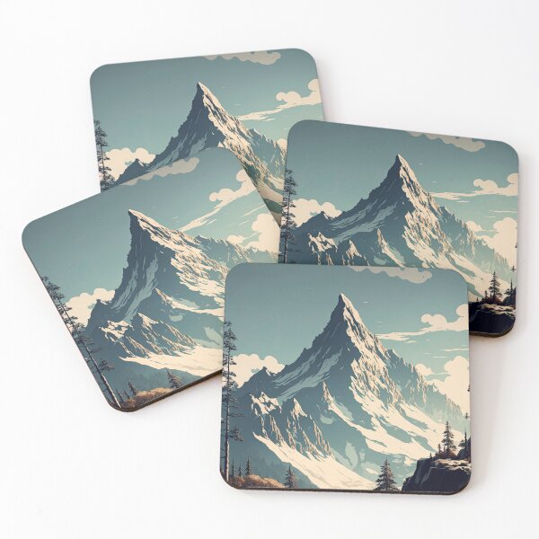 Item preview, Majestic Mountain Peak at Sunrise designed and sold by KyzArt01.