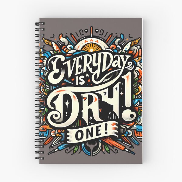Item preview, Every day is day one, typography designed and sold by maxmaj.