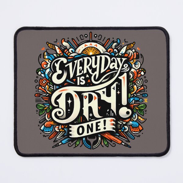 Item preview, Every day is day one, typography designed and sold by maxmaj.