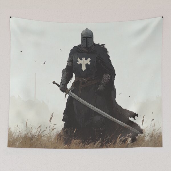 Item preview, Medieval warrior | Anime style designed and sold by ComicsFactory.