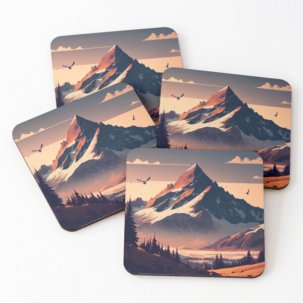 Item preview, Golden Hour Mountain Adventure designed and sold by KyzArt01.
