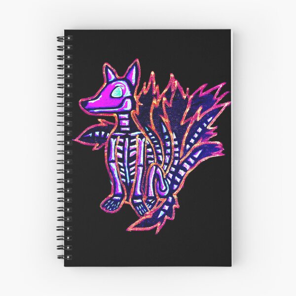 Item preview, KITSUNE Skeleton under blacklights designed and sold by PGKINART.