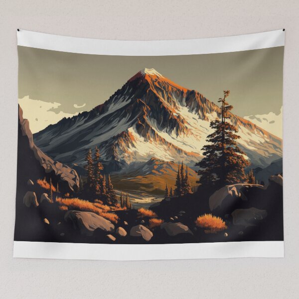 Item preview, Autumn Mountain Serenity designed and sold by KyzArt01.