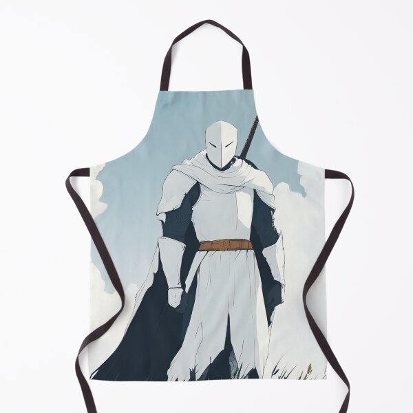 Item preview, Medieval White knight | Anime style designed and sold by ComicsFactory.
