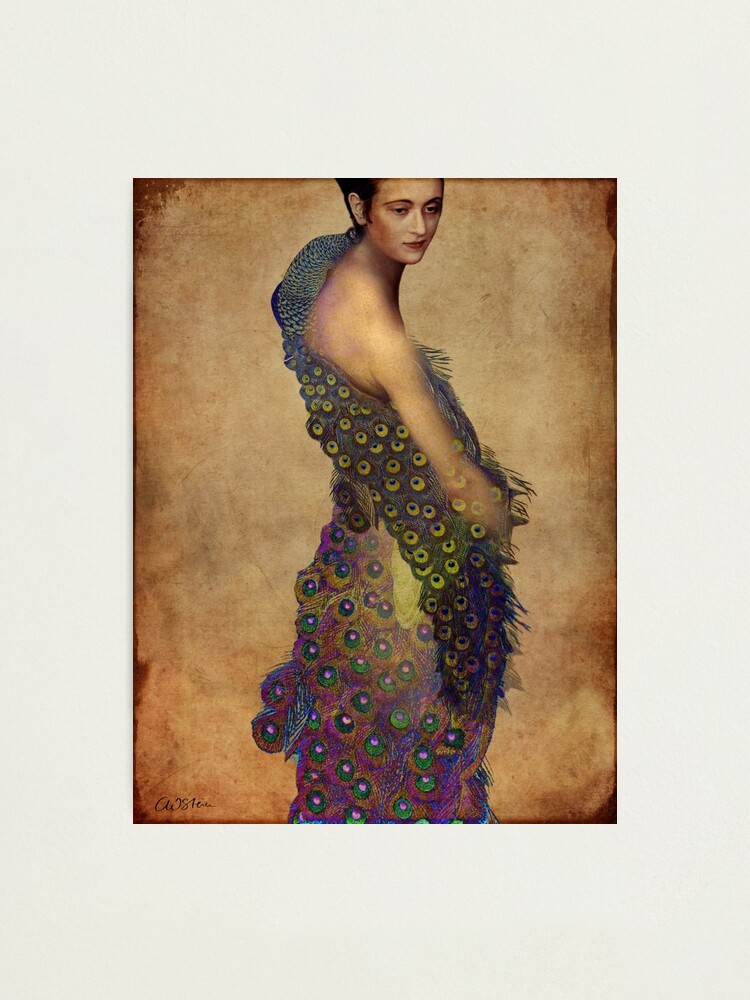 Peacock dress" Photographic Print for Sale by catrinarno | Redbubble