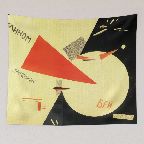 Item preview, Beat the Whites with the Red Wedge El Lissitzky designed and sold by TeeARTHY.