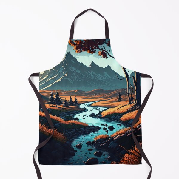 Item preview, Mountain Stream at Dusk designed and sold by KyzArt01.