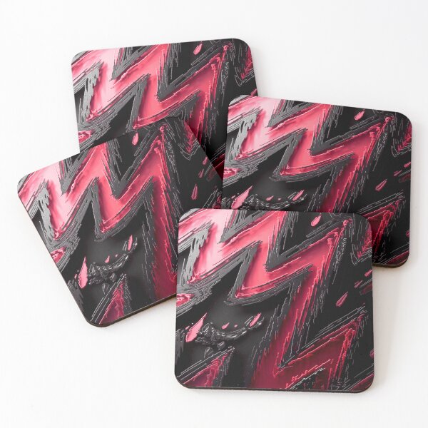Item preview, Electric Pulse in Red designed and sold by Exodoi.