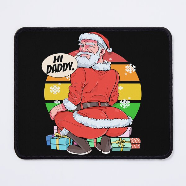 Item preview, Funny Gay Santa Claus Hi Daddy Christmas Twerk Xmas Twerking designed and sold by Nosek1ng.