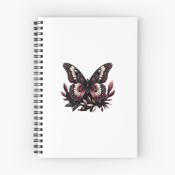 Item preview, Rich Red and Black Butterfly  designed and sold by TonzDesigns.