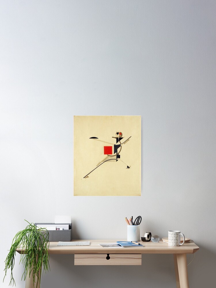 Thumbnail 2 of 3, Poster,  New Man El Lissitzky designed and sold by TeeARTHY.