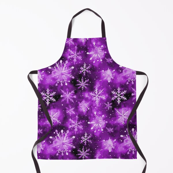 Item preview, Large Snowflakes on Christmas Early Twilight Purple designed and sold by Darcy777.