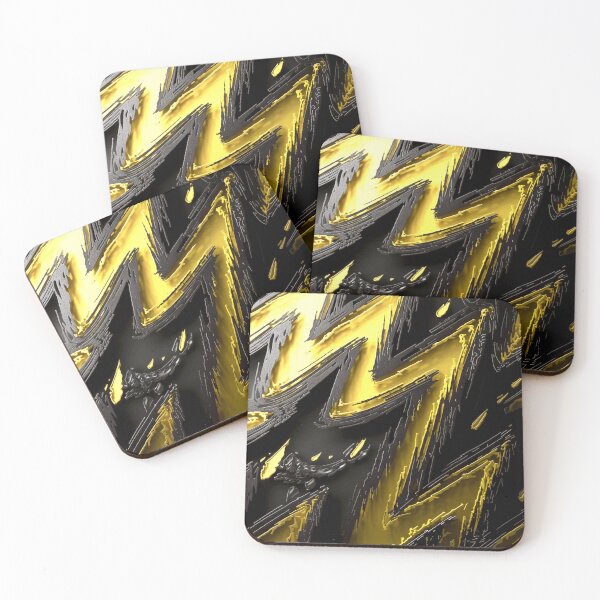 Item preview, Electric Pulse in Yellow designed and sold by Exodoi.