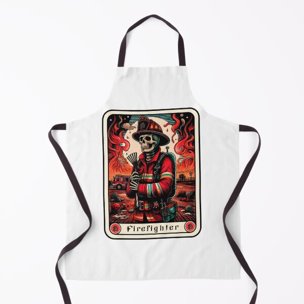 Item preview, The Firefighter Tarot Card First Responders T-shirt designed and sold by DumbdogApparel.