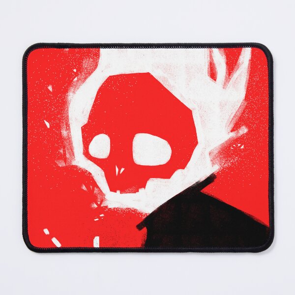 Item preview, Burning skull designed and sold by danidesignart.