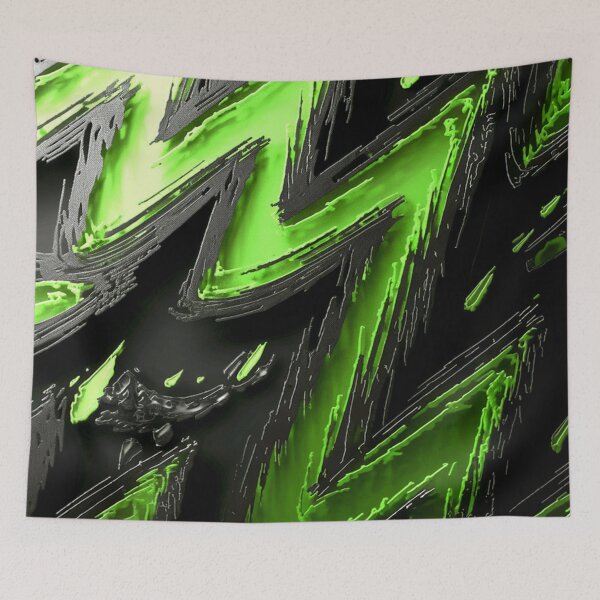 Item preview, Electric Pulse in Green designed and sold by Exodoi.