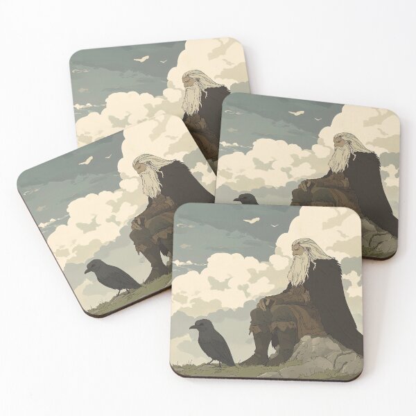Item preview, Odin, Norse mythology | Anime style designed and sold by ComicsFactory.
