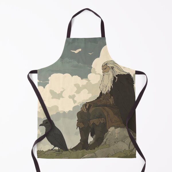 Item preview, Odin, Norse mythology | Anime style designed and sold by ComicsFactory.