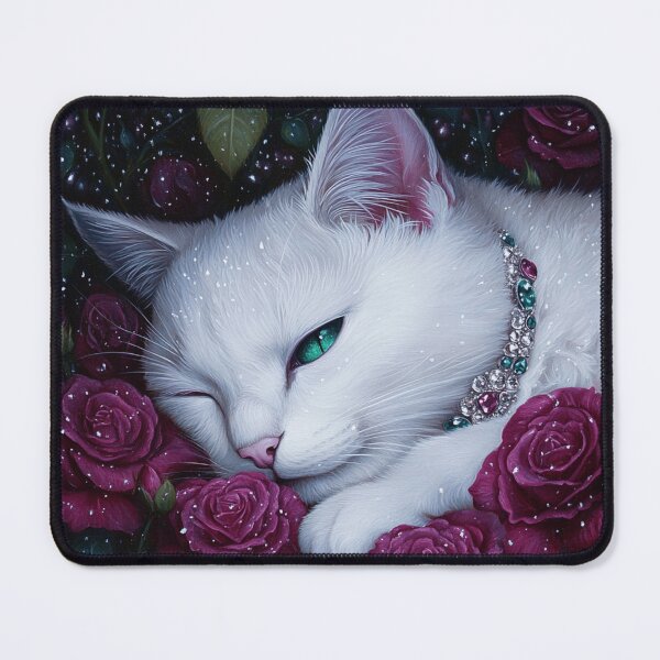 Item preview, Painted Sleepy Burmilla Cat designed and sold by Nocturne Paws.
