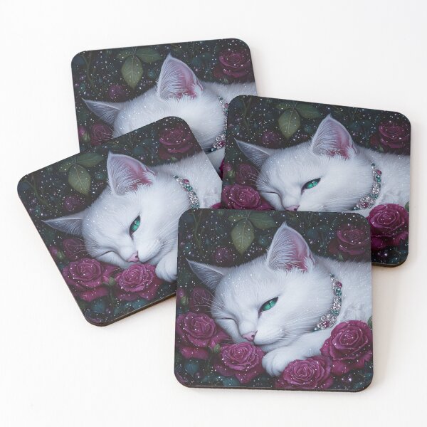 Item preview,  Painted Sleepy Burmilla Cat designed and sold by Nocturne  Paws.