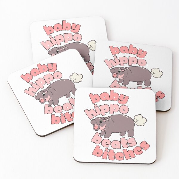 Item preview, Baby Hippo Beats, Bitches designed and sold by pUNKnown.