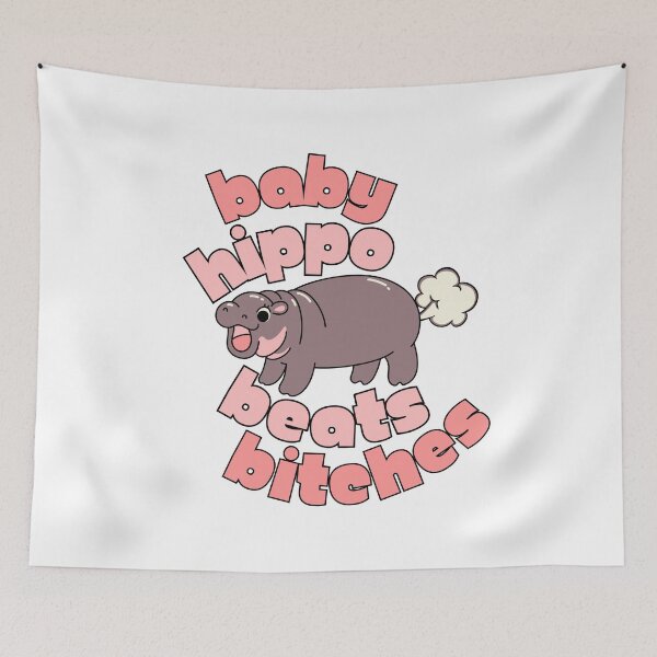 Item preview, Baby Hippo Beats, Bitches designed and sold by pUNKnown.