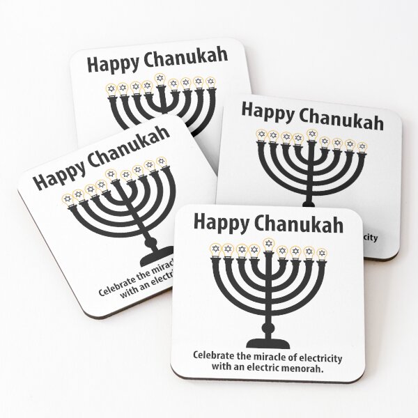 Item preview, Electric menorah Chanukah miracle  designed and sold by Rachel the Artist .