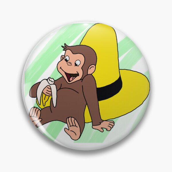 Aperçu de l'œuvre Georges le curieux mange une banane ! créée et vendue par stephgio.