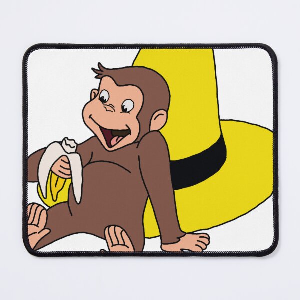Item preview, curious george eating a banana! designed and sold by stephgio.