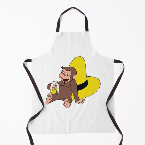 Item preview, curious george eating a banana! designed and sold by stephgio.