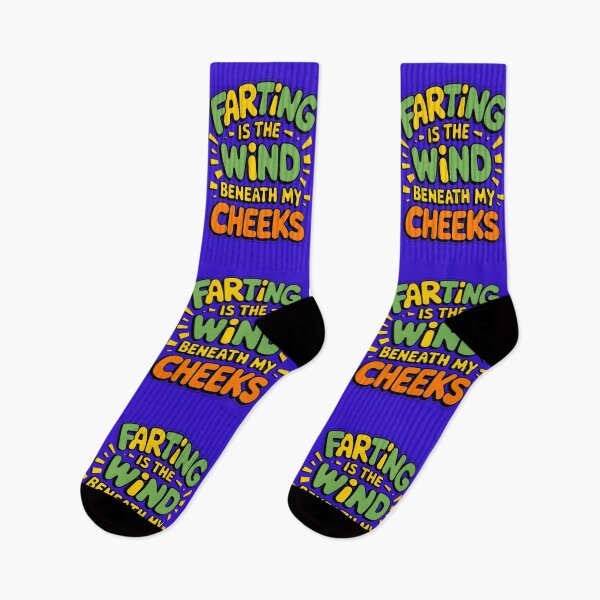 Item preview, Farting Is The Wind Beneath My Cheeks Funny Fart Joke designed and sold by TheArtOfPat.