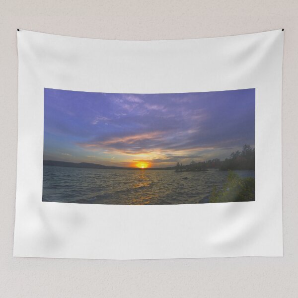 Item preview, Setting sun over a lake designed and sold by Josef Pittner.