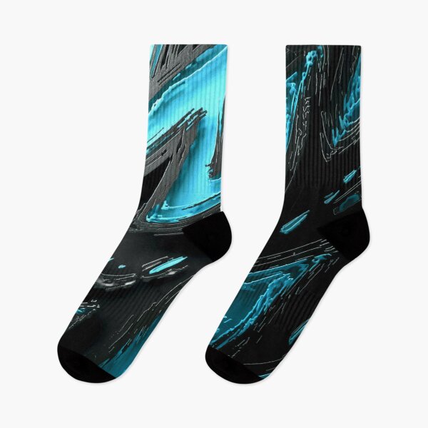 Item preview, Electric Pulse in Light Blue designed and sold by Exodoi.