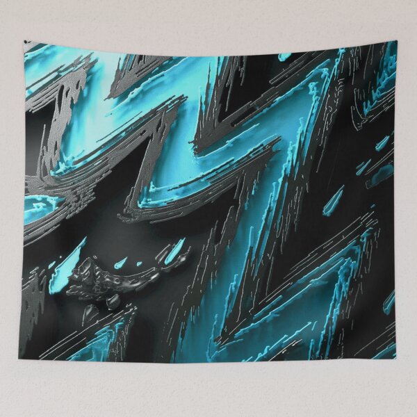 Item preview, Electric Pulse in Light Blue designed and sold by Exodoi.