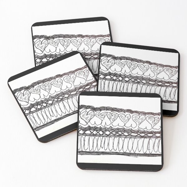 Item preview, Heart line doodle  designed and sold by DancingCreek.